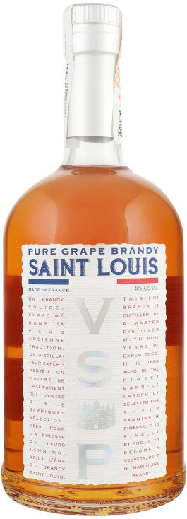 Saint Louis V.S.O.P Brandy 1L x12 Bottles 40% ALC/VOL.