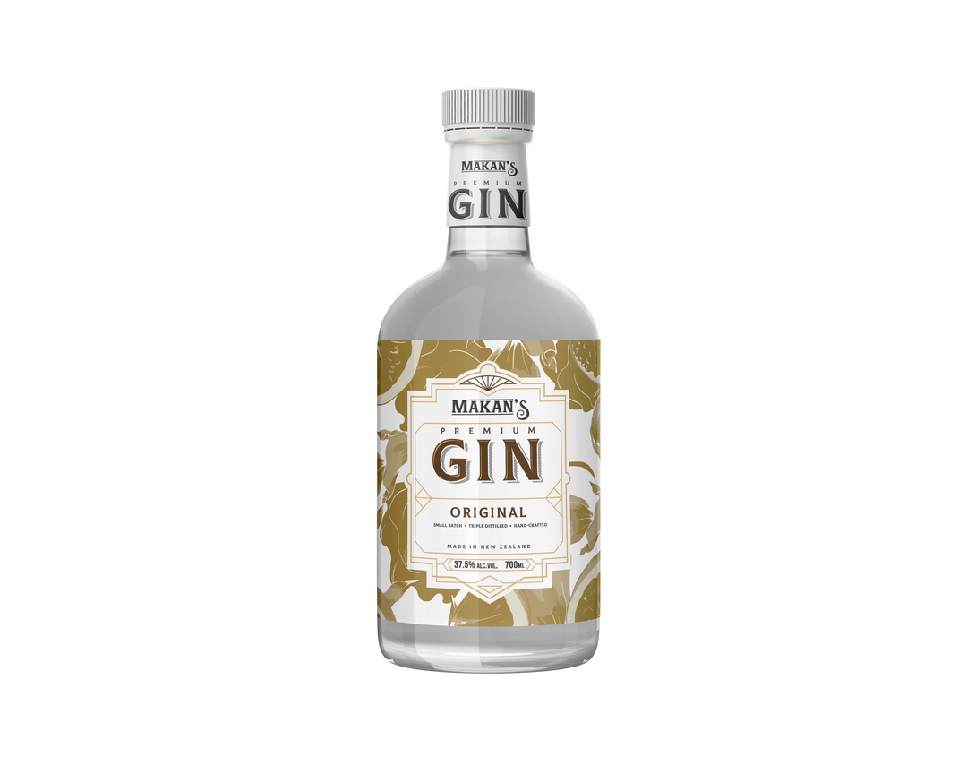 Makan's Gin Original 700ml x6 Bottles 37.5% ALC/VOL.