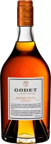 Godet Cognac V.S.O.P Original Brandy 700ml x6 Bottles 40% ALC/VOL