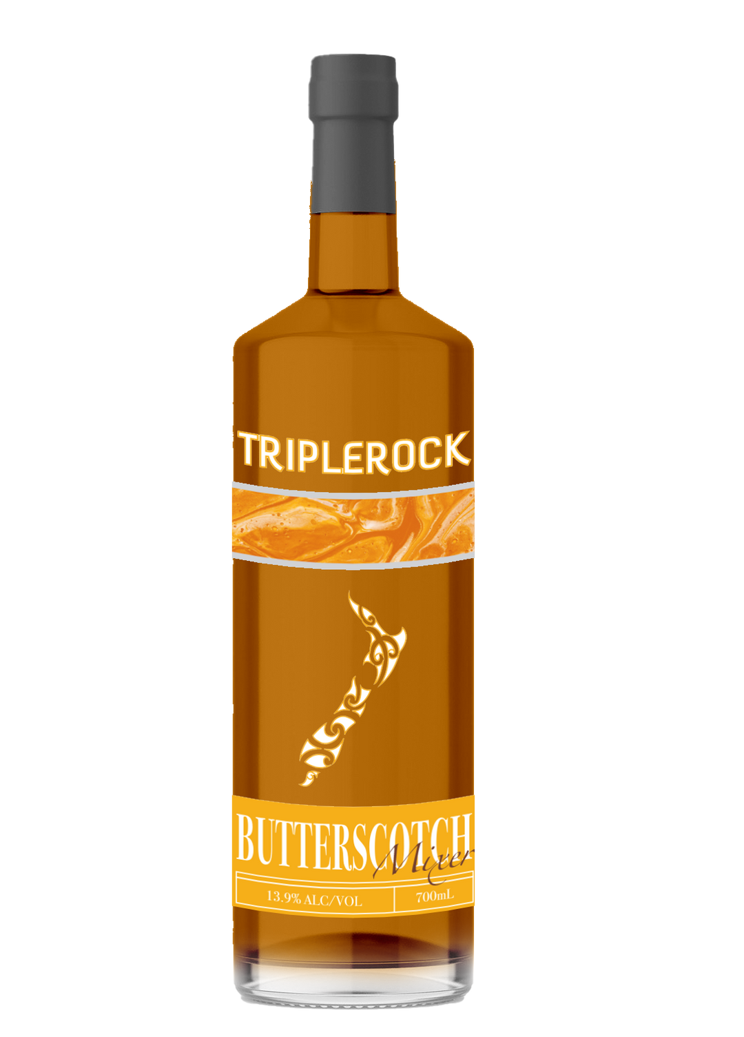 Triplerock Butterscotch Mixer Liqueurs 700ml x6 Bottles 13.9% ALC/VOL.