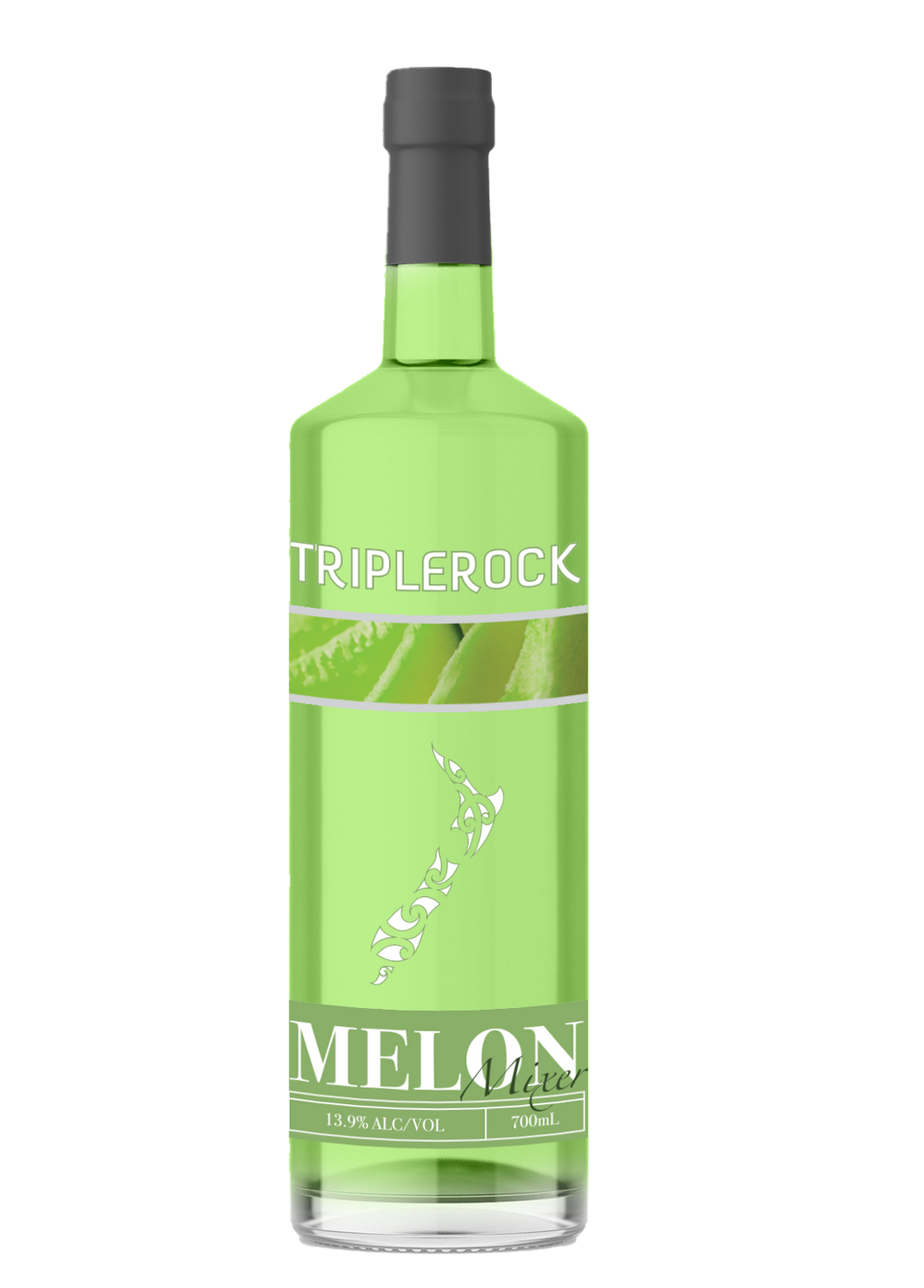 Triplerock Melon Mixer Liqueurs 700ml x6 Bottles 13.9% ALC/VOL.