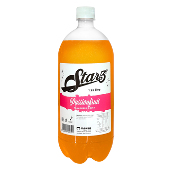 Starz Drinks Range - Passionfruit 1.25L x 12pack