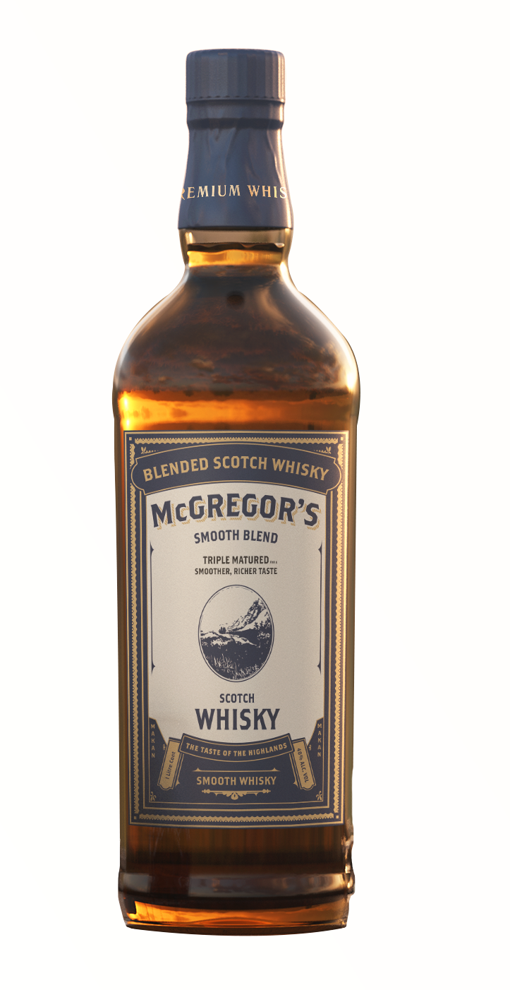 Makan McGregor's Smooth Blend 1L x6 40% ALC. VOL