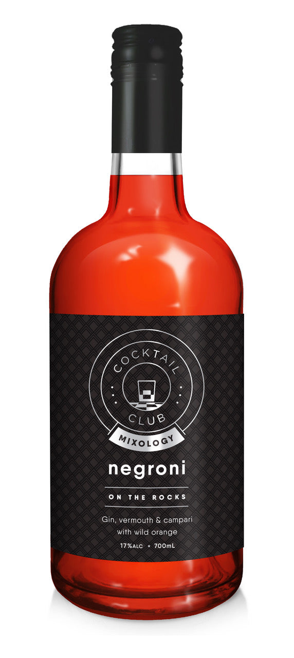 Cocktail Club Range - Negroni 700ml bottle 17% ALC