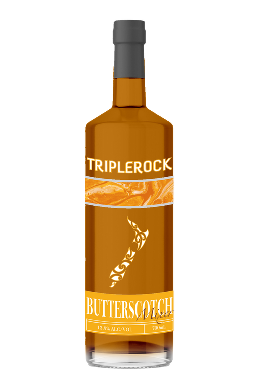 Triplerock Butterscotch Mixer Liqueurs 700ml x6 Bottles 13.9% ALC/VOL ...
