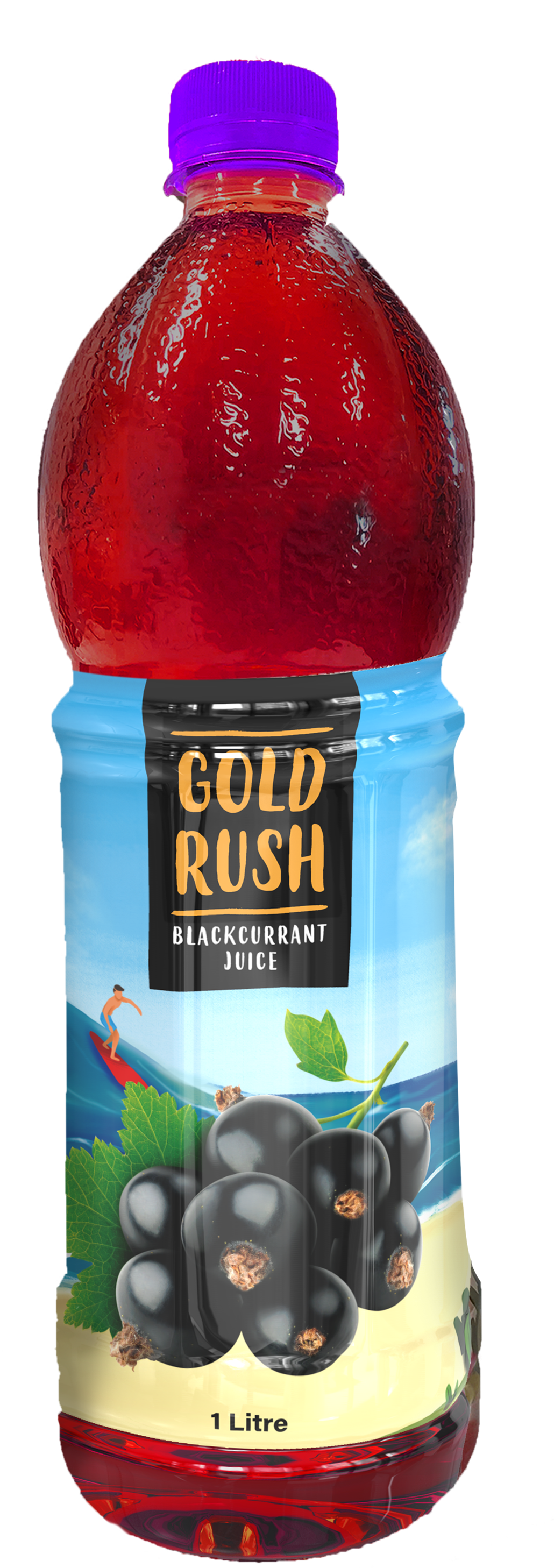 Gold Rush Range Blackcurrant Juice 1L x 12 pack